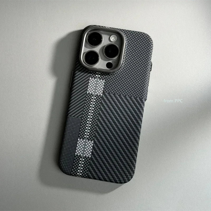 Magnetic Charging Shell Camera Armor iPhone Case