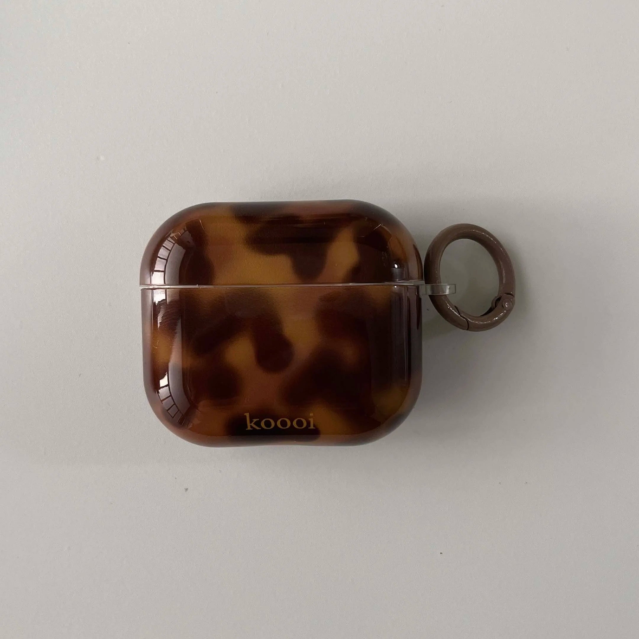 Amber Transparent AirPods Protective Case