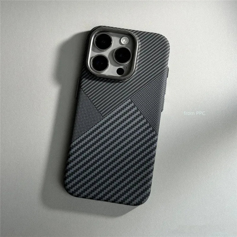 Magnetic Charging Shell Camera Armor iPhone Case