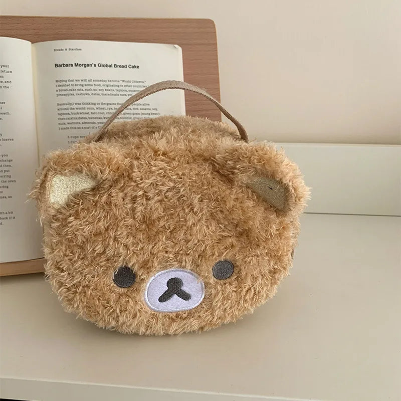 Cute Bear Plush Makeup Storage Bag