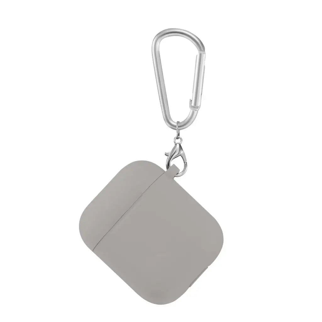 AirPods Silicone Protective Case with Keychain