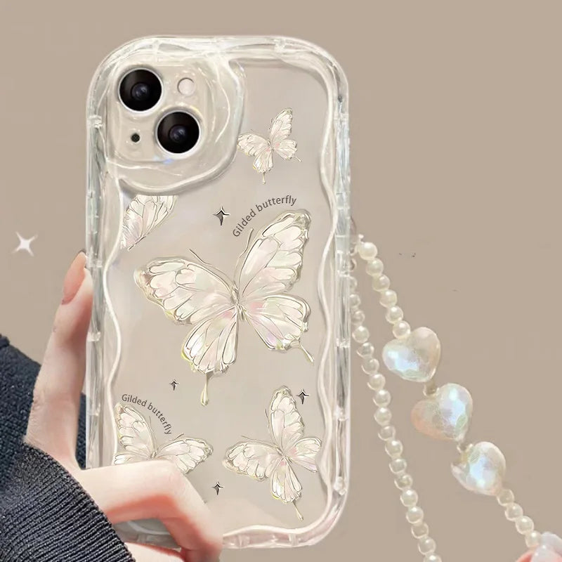 Flower Bracelet Wrist Chain Strap  iPhone Case